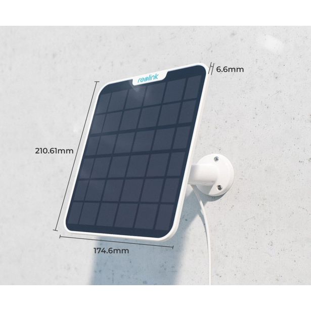 DODATEK ZA PAMETNI DOM REOLINK SOLARNI PANEL 2 BELA