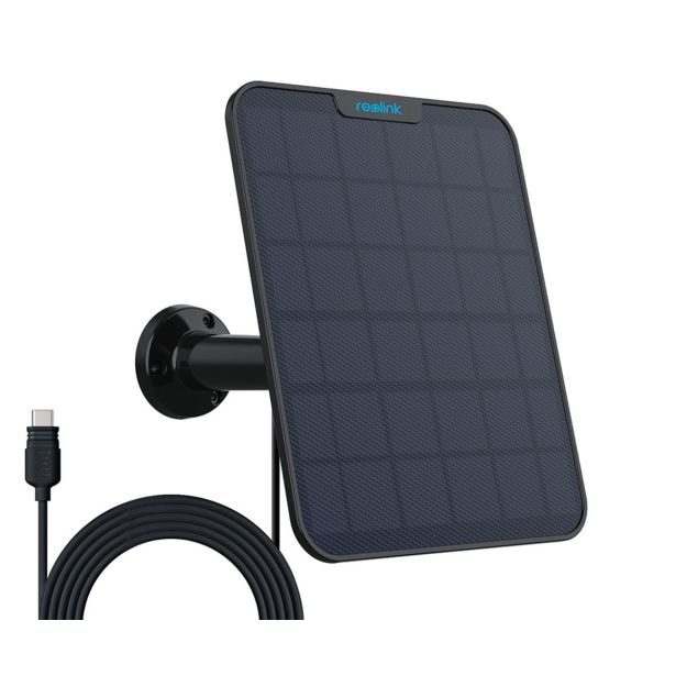 DODATEK ZA PAMETNI DOM REOLINK SOLARNI PANEL 2 ČRNA