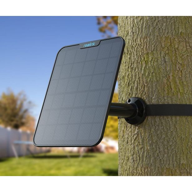 DODATEK ZA PAMETNI DOM REOLINK SOLARNI PANEL 2 ČRNA