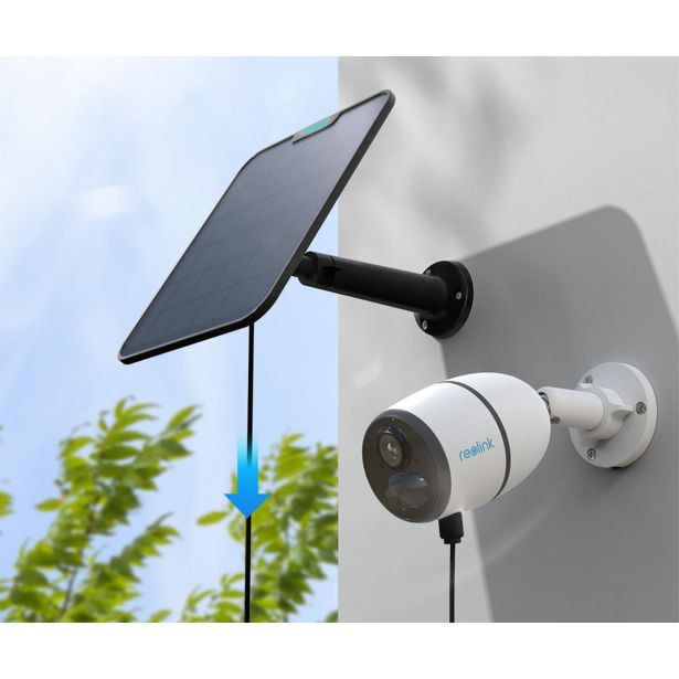 DODATEK ZA PAMETNI DOM REOLINK SOLARNI PANEL 2 ČRNA