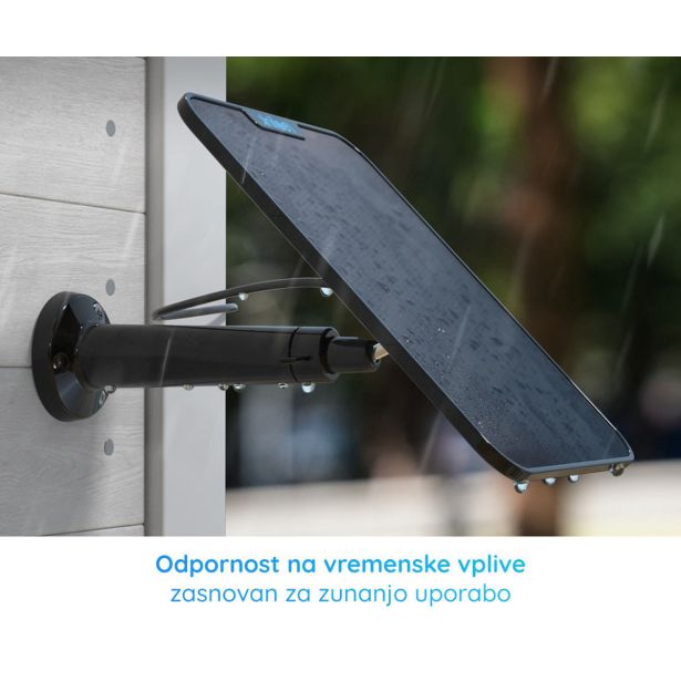 DODATEK ZA PAMETNI DOM REOLINK SOLARNI PANEL 2 ČRNA