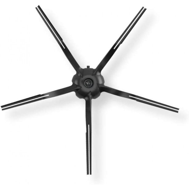 DODATEK ZA SESANJE ROBOROCK STRANSKA KRTAČA 2/1, ČRNA