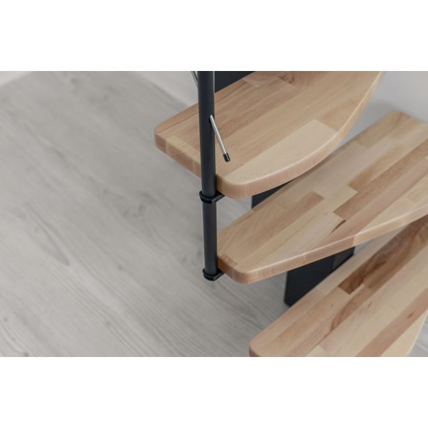 DODATEK ZA STOPNICE MINKA DODATNA STOPNICA QUATRO ČRNA/BUKEV