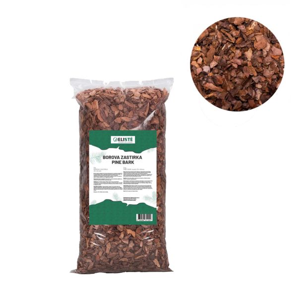 DODATEK ZA ZEMLJO ELISTE ZASTIRKA OKRASNO BOROVO LUBJE 20-40 MM 50L