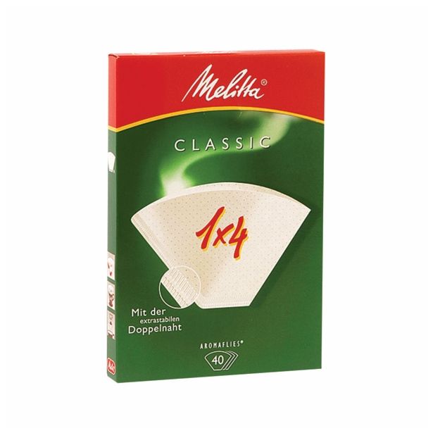 DODATKI ZA KAVNE APARATE MELITTA 1X4/40 BELI FILTER KAVNI