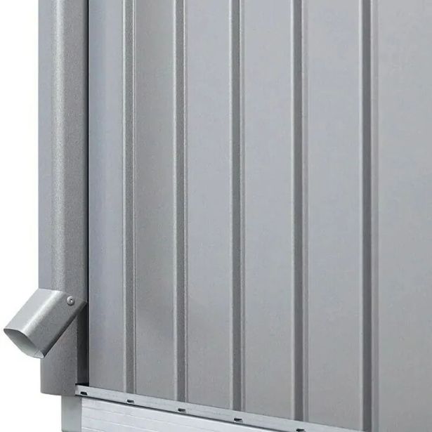 DODATKI ZA KOVINSKE HIŠKE BIOHORT SET CEVI ZA DEŽEVNICO 170 CM PEŠČENO SIVA