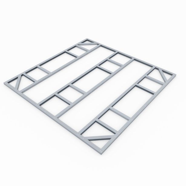 DODATKI ZA KOVINSKE HIŠKE GLOBEL TALNI OKVIR GLOBEL 10X10 D295 X V299 CM (F1010GAL)