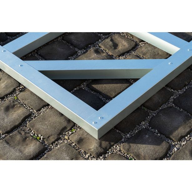 DODATKI ZA KOVINSKE HIŠKE GLOBEL TALNI OKVIR GLOBEL 8X8 D234 X V237 CM (F88GAL)