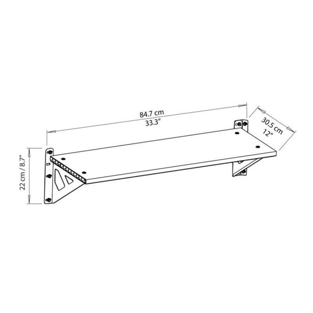 DODATKI ZA KOVINSKE HIŠKE PALRAM SKYLIGHT POLICA ZA SHRANJEVANJE