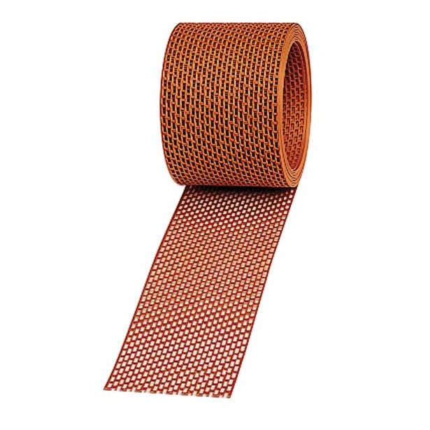 DODATKI ZA BETON. KRITINO BRAMAC PREZRAČEVALNI TRAK ČRN 5M/ROLA