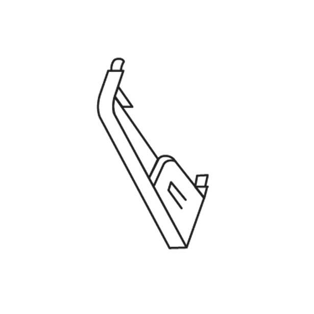 DODATKI ZA OPEČNO KRITINO BRAMAC SNEGOLOVNI OPORNIK ZA REŠETKO ČRN