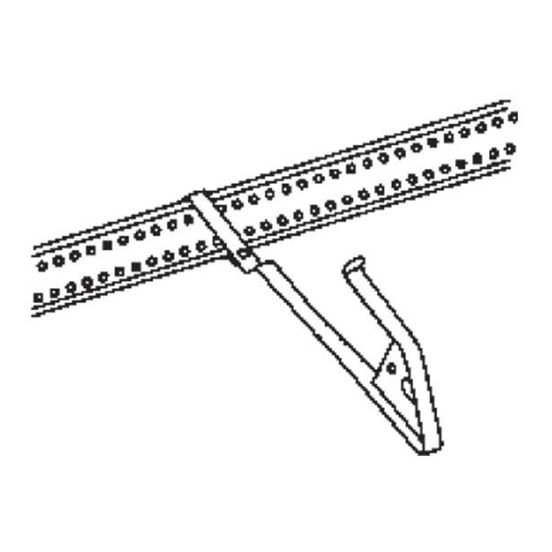 DODATKI ZA OPEČNO KRITINO BRAMAC VAROVALNA KLJUKA POCINKANA
