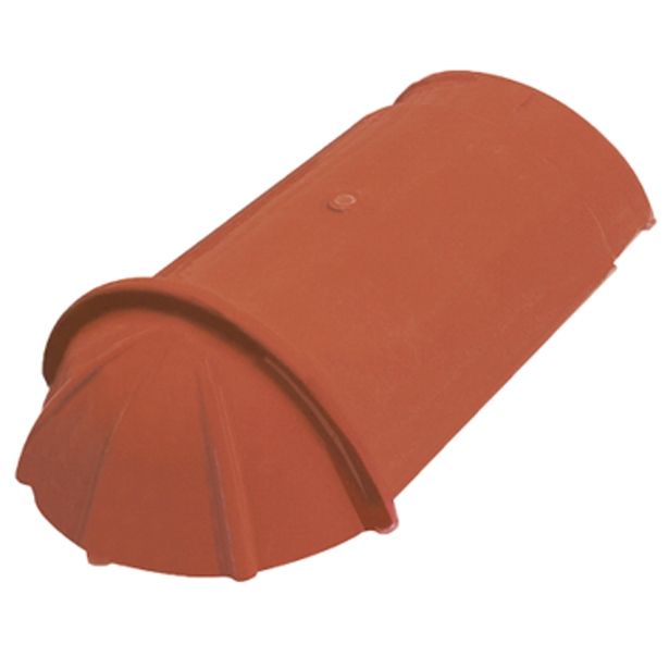 DODATKI ZA OPEČNO KRITINO TONDACH ZACETNI GREBENSKI SLEM GLADKI 17 CM TEMNO ZELEN