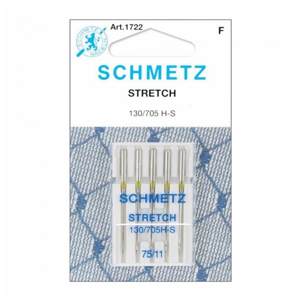 DODATKI ZA ŠIVALNE STROJE SCHMETZ STROJNE IGLE STRETCH 75 5 KOS