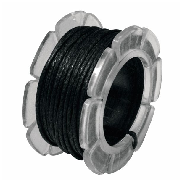 DODATKI, ORODJE ZA NAKIT RAYHER BOMBAŽNA VRVICA ČRNA FI 1 MM 5 M