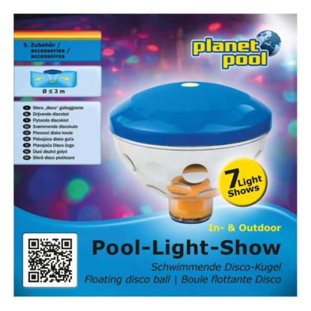 DODATNA OPREMA ZA BAZEN PLANET POOL REFLEKTOR LED PLAVAJOČI