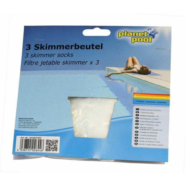 DODATNA OPREMA ZA BAZEN PLANET POOL VLOŽEK ZA SKIMER 3 KOS