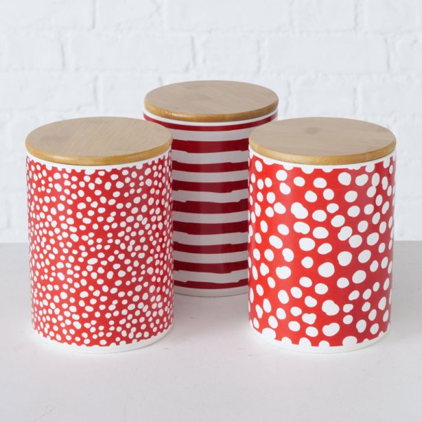 POSODA ZA SHRANJEVANJE FINNO SET 3/1 RAZLIČNI VZORCI