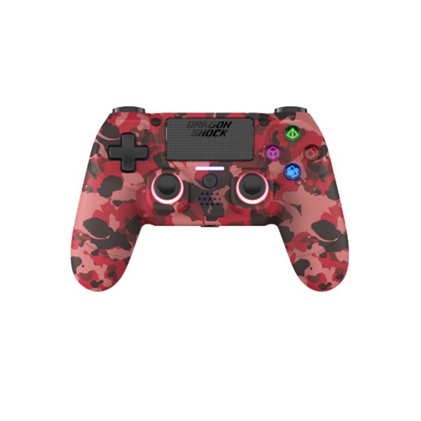 DRAGONSHOCK MIZAR BREZŽIČNI KRMILNIK RED CAMO PS4, PC, MOBILNI