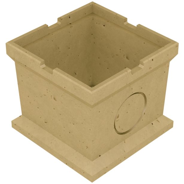 PRIBOR ZA ODVODNJAVANJE ACO DRAIN DVORIŠČ. POŽIRALNIK NAST. OKVIR 285X285X250