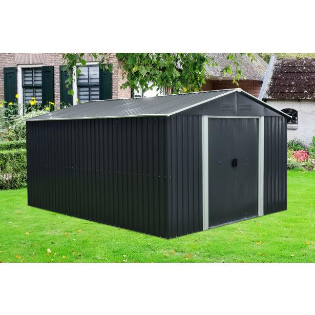 KOVINSKA VRTNA HIŠKA PERGART DRESDEN II 1012 ANTRACIT Š301 X G367 X V214