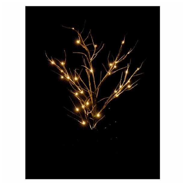 LUČKE MQ DREVO RJAVO 120 CM ZASNEŽENO