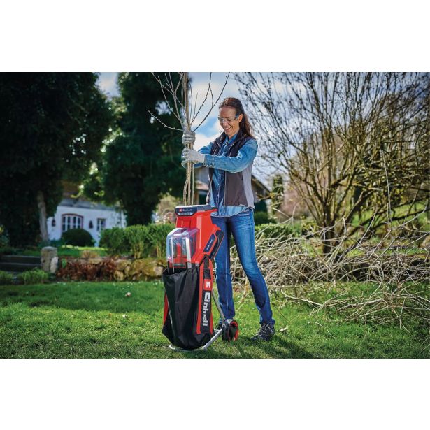 DROBILNIK ZA VEJE EINHELL REDAXXO 36/25 AKUMULATOR. BREZ BATERIJE IN POLNIL.