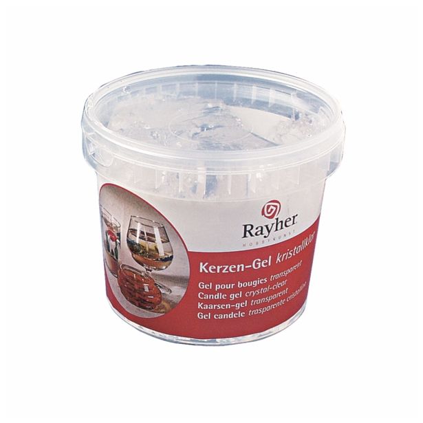 DROBNI ART.ZA USTVARJANJE RAYHER GEL ZA SVEČE PROZOREN 750 G = 850 ML