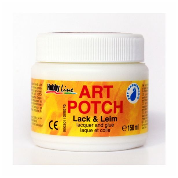 DROBNI ART.ZA USTVARJANJE RAYHER LEPILO ZA SERVETNO TEHNI- KO 150 ML ART POTCH