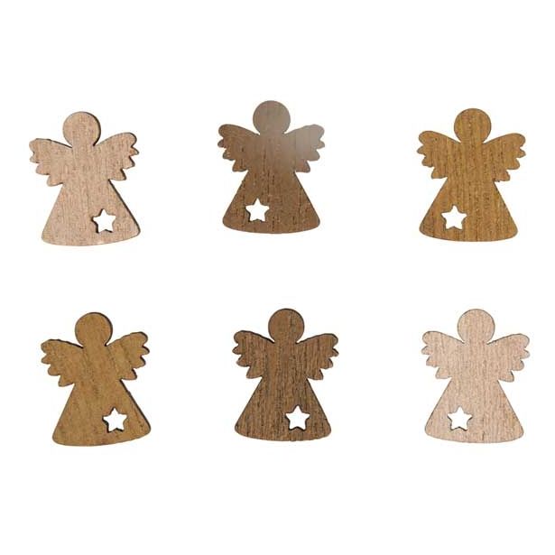 DROBNI ART.ZA USTVARJANJE RAYHER LESENI OKRASKI, ANGEL,2CM