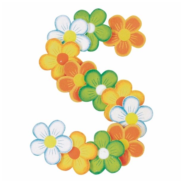 DROBNI ART.ZA USTVARJANJE RAYHER LESENI OKRASKI: ROŽICE MEŠANE, 2.5 CM, 16 KOM.