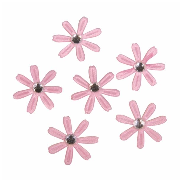 DROBNI ART.ZA USTVARJANJE RAYHER ROŽICE S KRISTALOM, ROZA FI 1.8 MM, 60 KOSOV