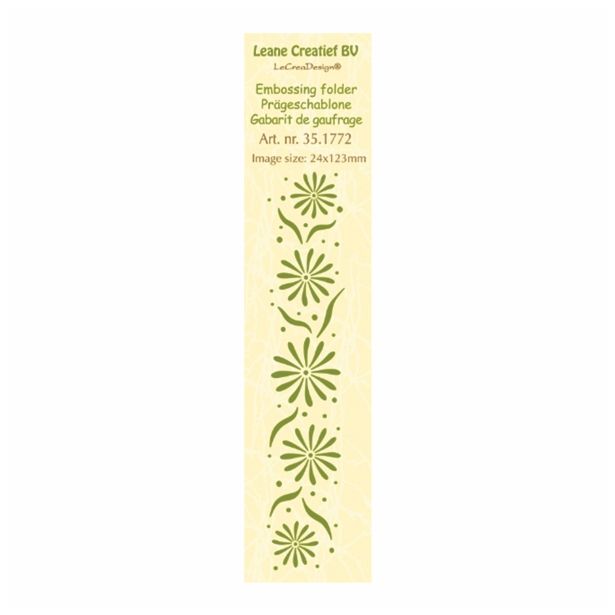 DROBNI ART.ZA USTVARJANJE RAYHER TEKST.PLOŠČA, CVETLICE BORDURA