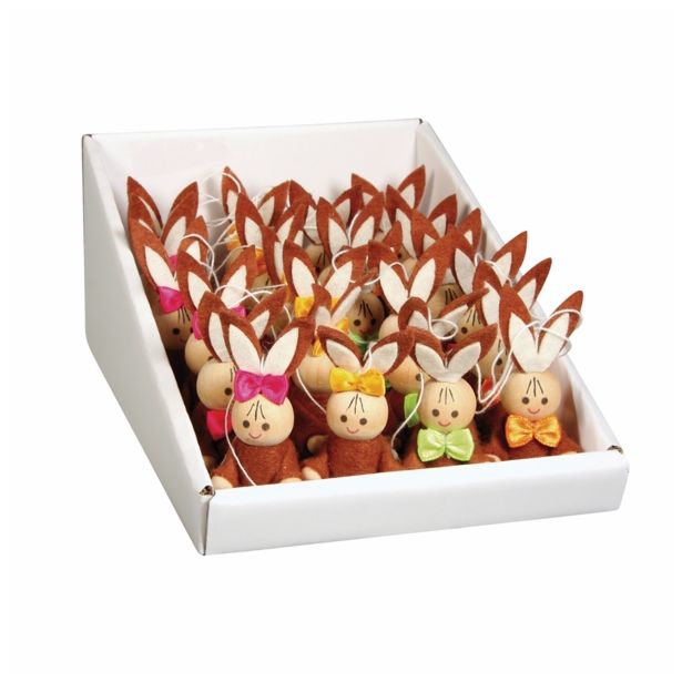 DROBNI ART.ZA USTVARJANJE RAYHER ZAJČEK 7 CM SORTIRANO