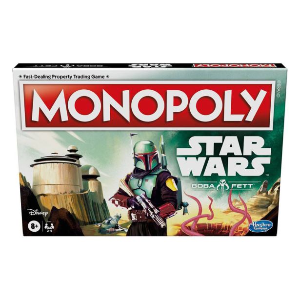 DRUŽABNE IN MISELNE IGRE HASBRO MONOPOLY STAR WARS BOBA FETT