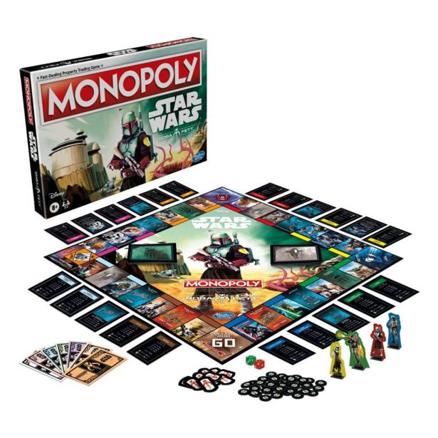 DRUŽABNE IN MISELNE IGRE HASBRO MONOPOLY STAR WARS BOBA FETT