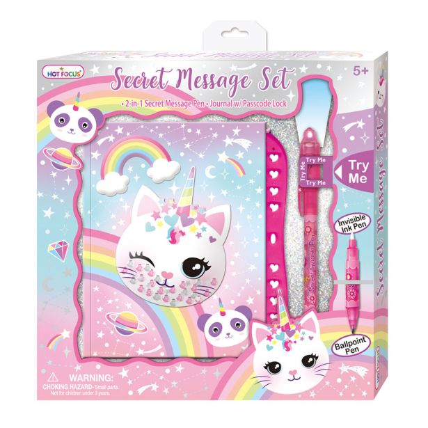 DRUŽABNE IN MISELNE IGRE HOT FOCUS DNEVNIK S PISALOM MUCA 19239