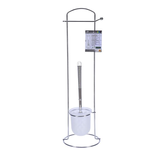 DRŽALA, STOJALA, KLJUKICE TENDANCE DRŽALO ZA WC PAPIR IN WC ŠČETKO KROM