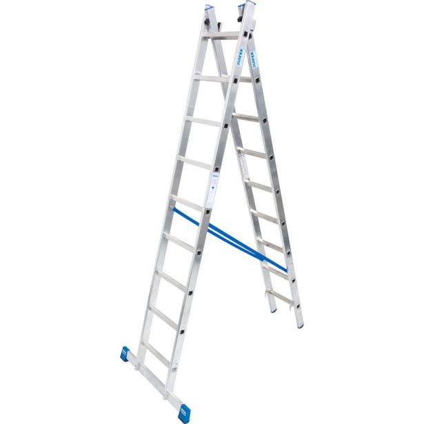 DVODELNA LESTEV KRAUSE STABILO 2X9 STOPNIC 2.6M
