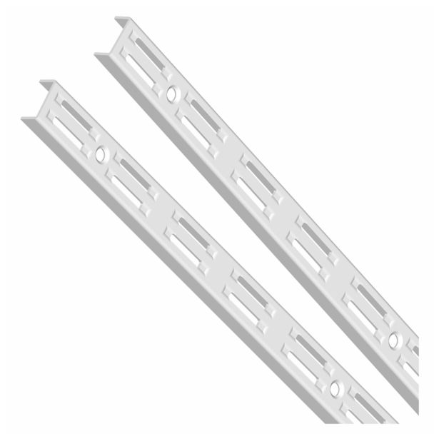 DVOJNA NOSILNA LETEV WALTECO 1500 MM, BELA 25X12 MM