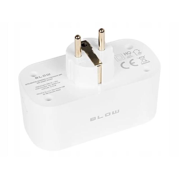 PAMETNA VTIČNICA BLOW DVOJNA WIFI 3600W 16A