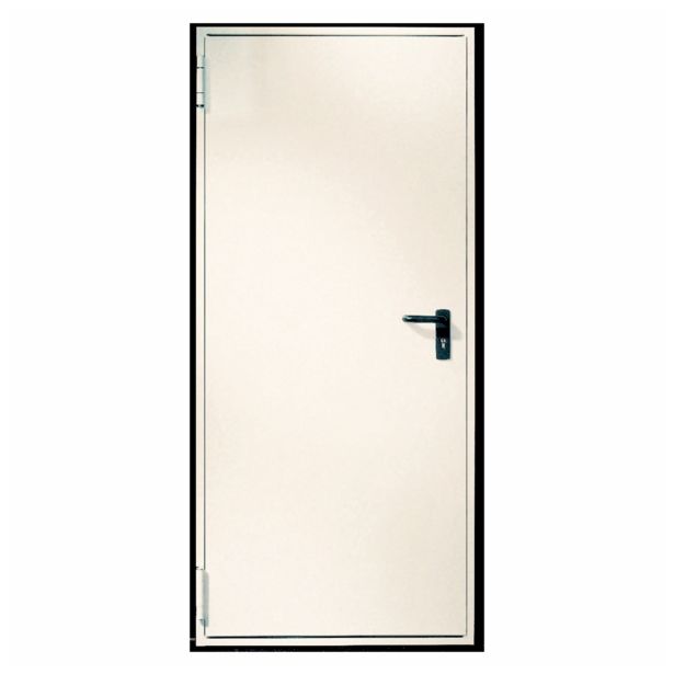 PROTIPOŽARNA VRATA NOVOFERM EI 30 45 RL 750X2000 UNI KOVINSKA BELA S KLJUKO