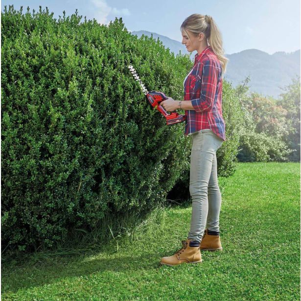 EINHELL AKUMULATORSKE TELESKOPSKE ŠKARJE ZA GRMIČEVJE GE-CG 18/100 LI T-SOLO