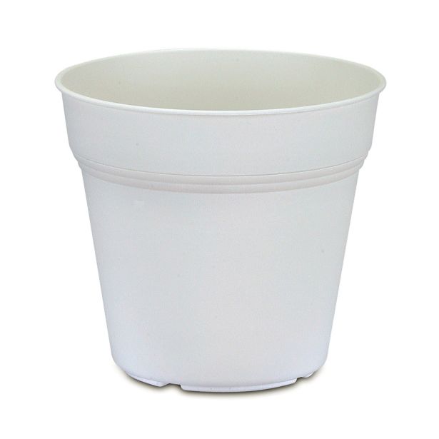 CVETLIČNO SADILNI LONEC 15 CM EKO BEL