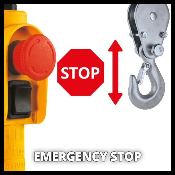 EL. DVIGALO Z ŽIČNO VRVJO EINHELL TC-EH 600 300KG / 18M VIŠINE