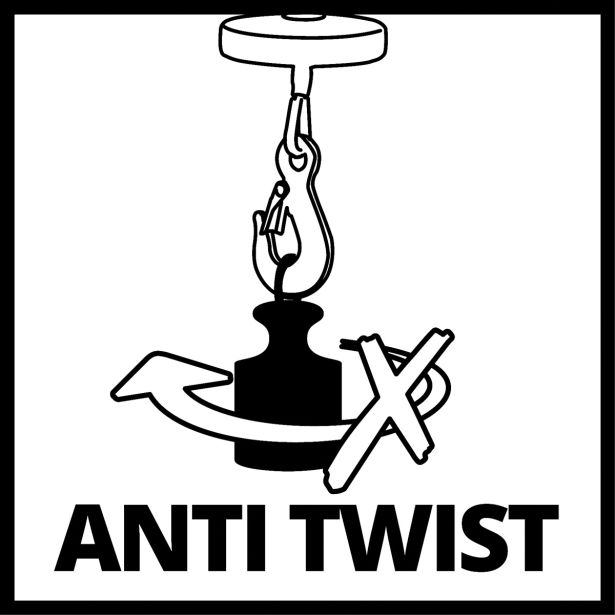 EL. DVIGALO Z ŽIČNO VRVJO EINHELL TC-EH 600 300KG / 18M VIŠINE