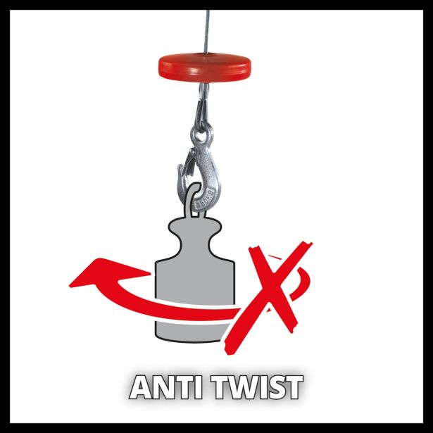 EL. DVIGALO Z ŽIČNO VRVJO EINHELL TC-EH 250 200KG / 5.7M VIŠINE