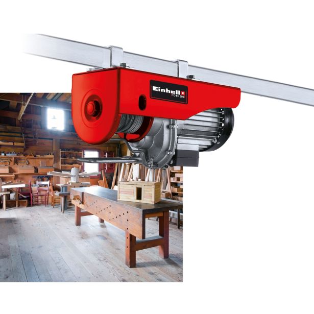 EL. DVIGALO Z ŽIČNO VRVJO EINHELL TC-EH 500 500KG / 5.7M VIŠINE
