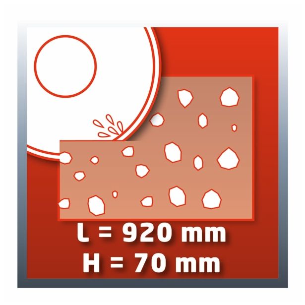 ELEKTRIČNI REZALNIK ZA REZANJE KAMNA EINHELL TE- SC 920 L