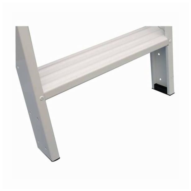 KOVINSKE PODSTREŠNE STOPNICE LOŽ METALPRES ELEGANT 70X110/270 CM BELE S KOVINSKIM OKVIRJEM